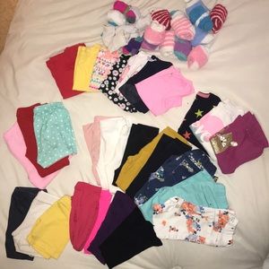 Toddler girls assorted clothes lot